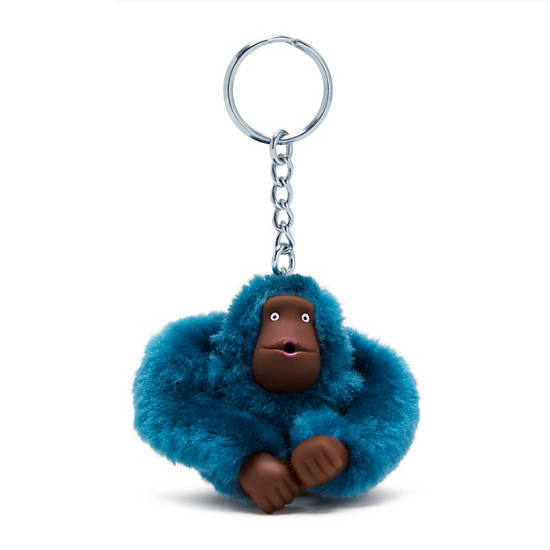 Kipling Sven Small Monkey Keychain Accessoires Turquoise | België 1198CT